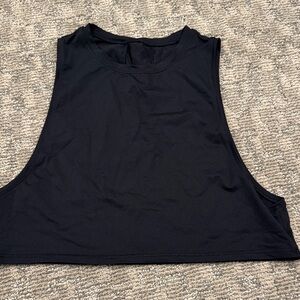 Lulu Sleeveless Black Women's Top workout